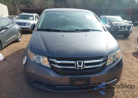 2016 Honda Odyssey Se из США, поврежденный, VIN 5FNRL5H3XGB043802